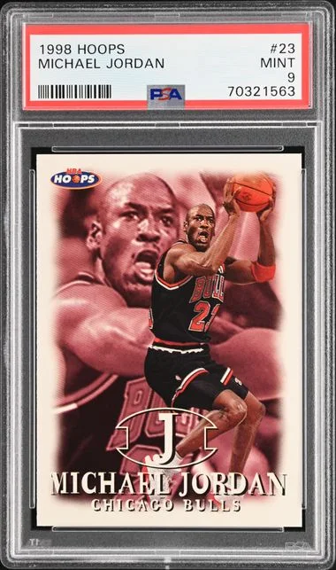 1998 Hoops Michael Jordan #23 card image