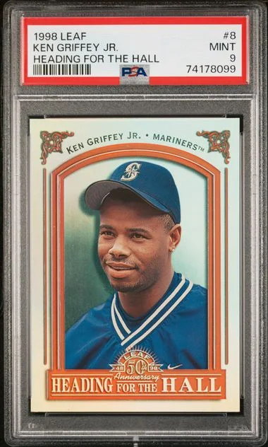 1998 Leaf Ken Griffey Jr. Heading For The Hall #8 card image