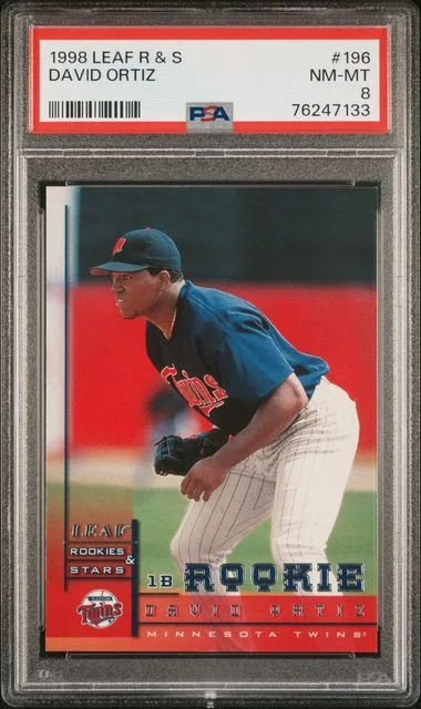 1998 Leaf Rookies & Stars David Ortiz #196 card image