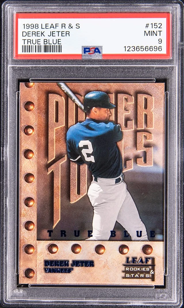 1998 Leaf Rookies & Stars Derek Jeter Power Tools #152 card image