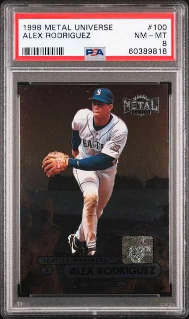 1998 Metal Universe Alex Rodriguez #100 card image