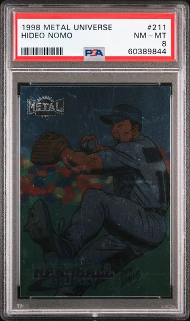 1998 Metal Universe Hideo Nomo #211 card image