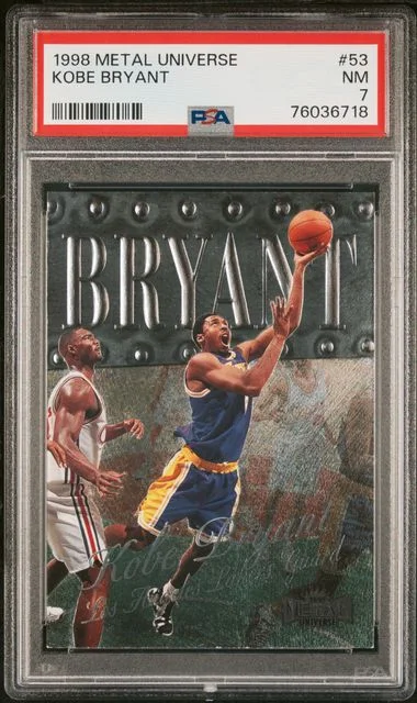 1998 Metal Universe Kobe Bryant #53 card image