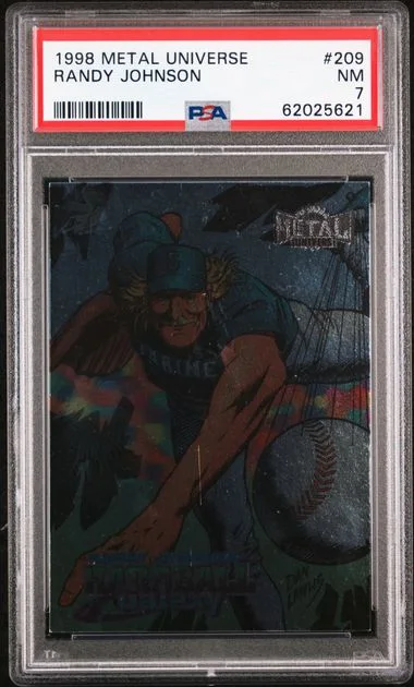 1998 Metal Universe Randy Johnson #209 card image