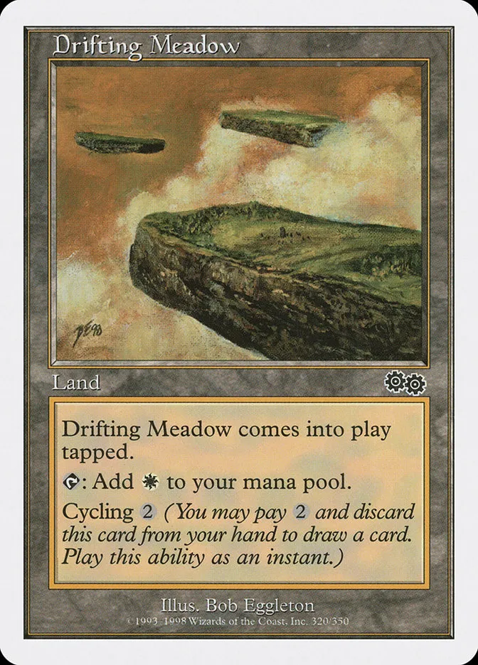 1998 Anthologies Drifting Meadow common #72 common card image