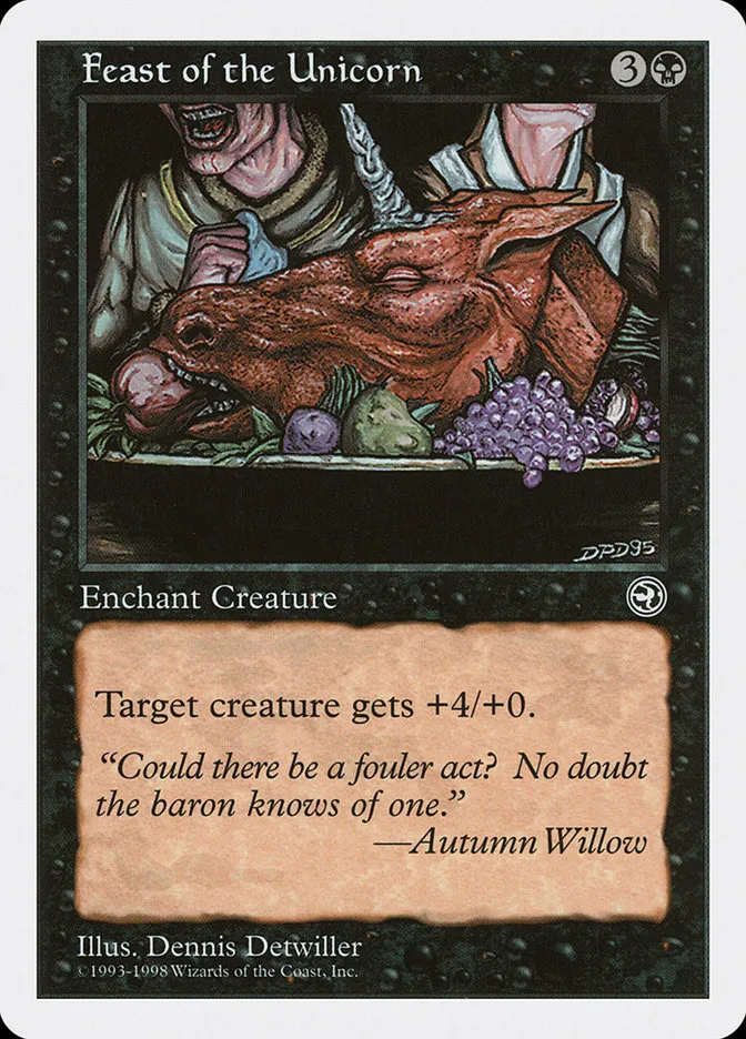 1998 Anthologies Feast of the Unicorn #22 common card image