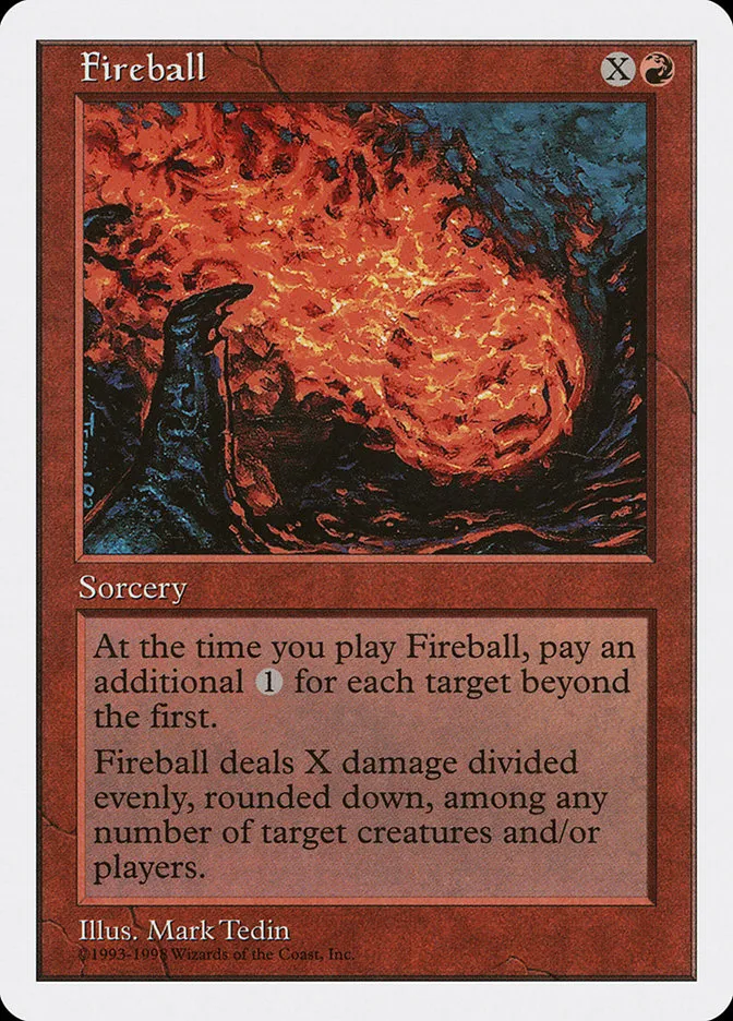 1998 Anthologies Fireball common #29 common card image