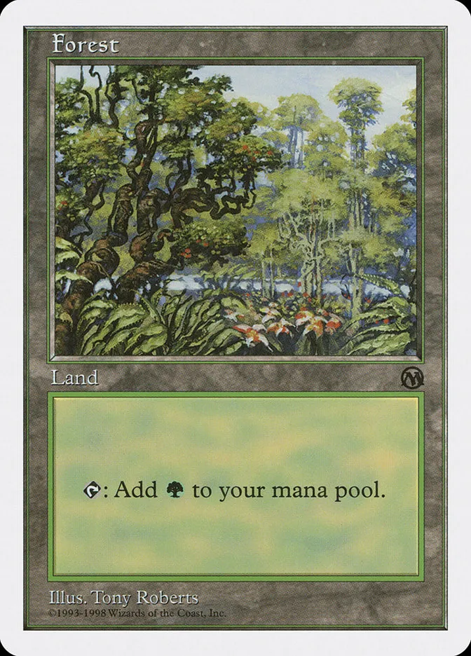 1998 Anthologies Forest common #84 common card image