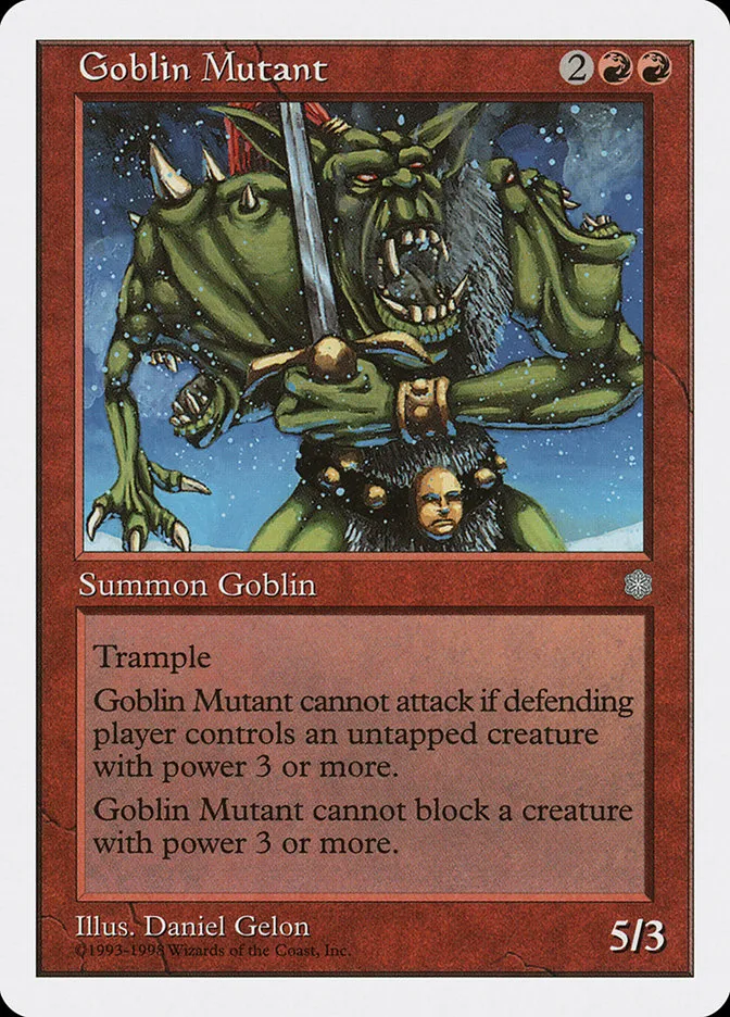1998 Anthologies Goblin Mutant uncommon #36 uncommon card image