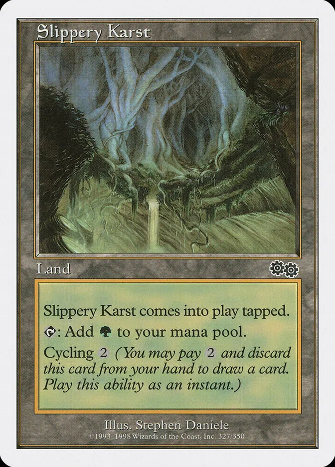 1998 Anthologies Slippery Karst #75 common card image