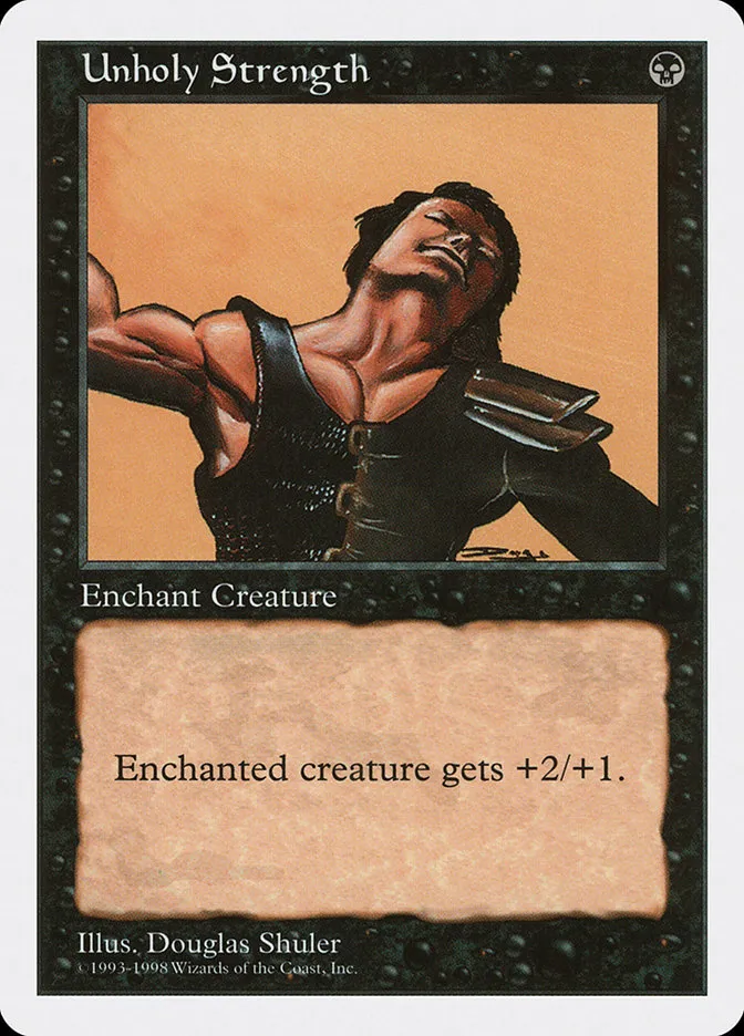 1998 Anthologies Unholy Strength common #28 common card image