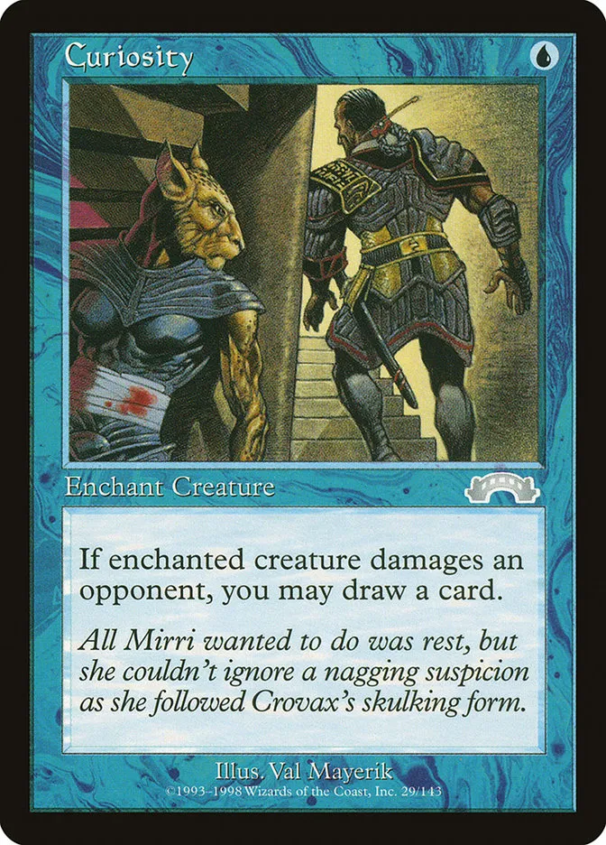 1998 Exodus Curiosity uncommon #29 uncommon card image