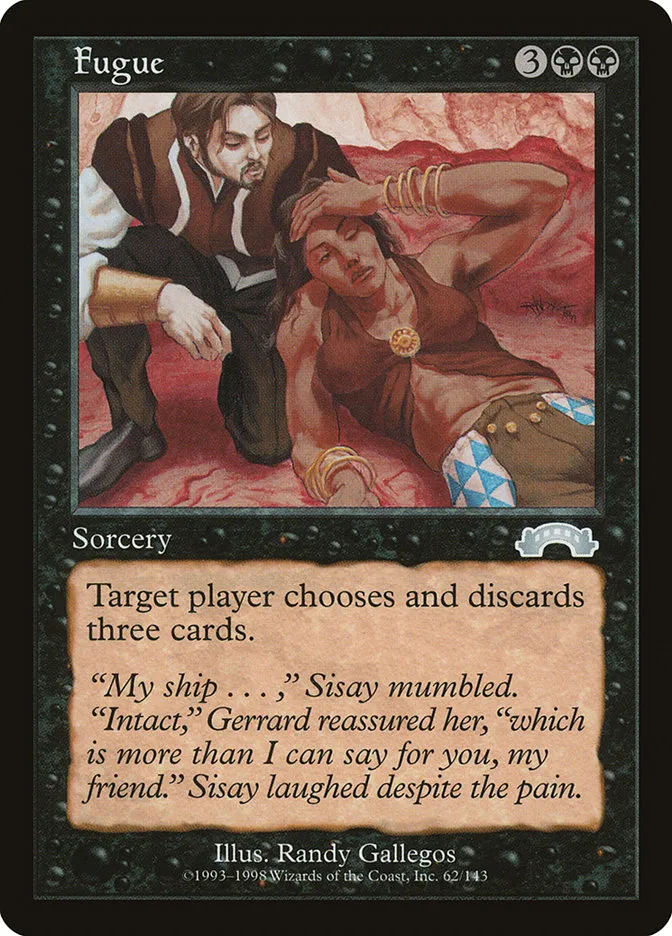 1998 Exodus Fugue uncommon #62 uncommon card image