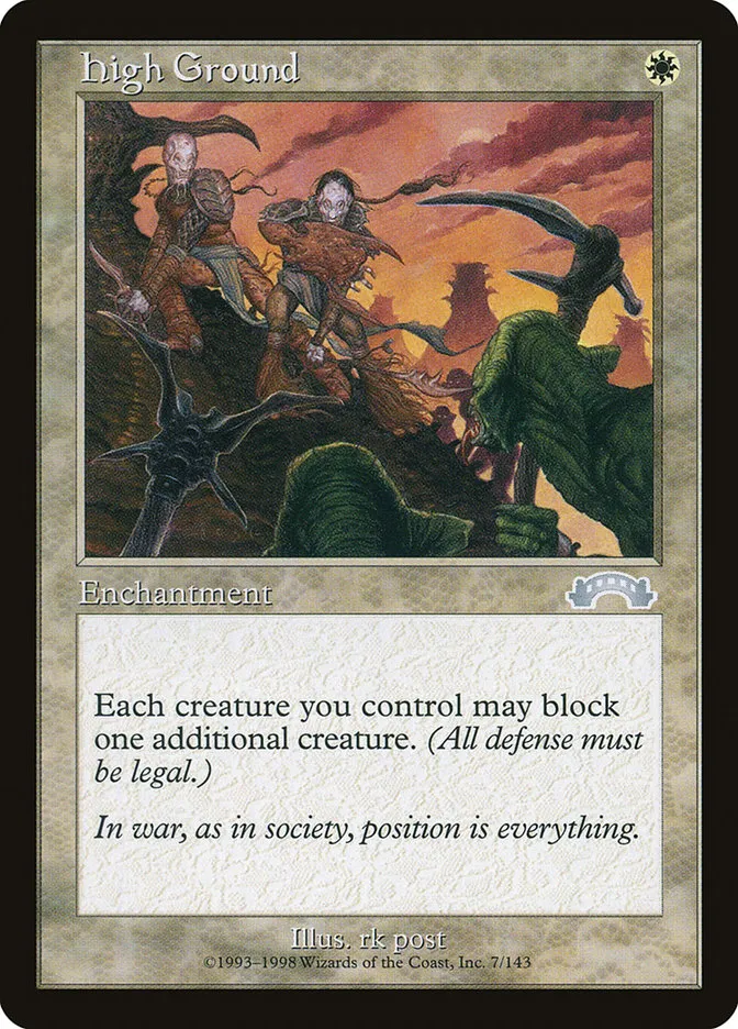 1998 Exodus High Ground uncommon #7 uncommon card image
