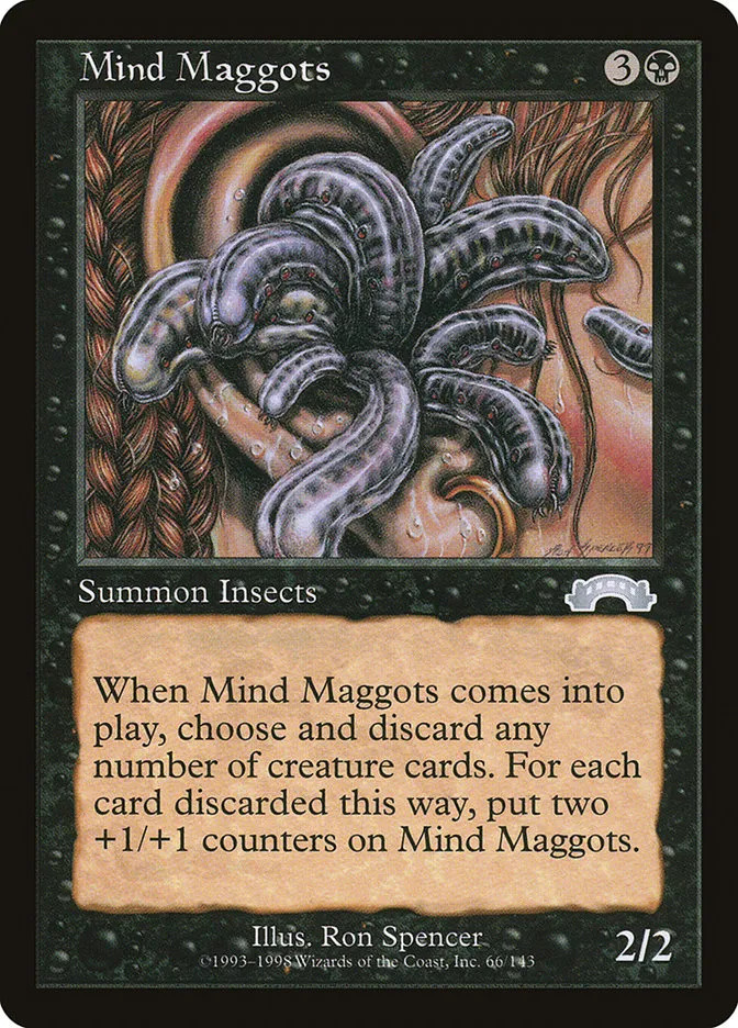 1998 Exodus Mind Maggots uncommon #66 uncommon card image