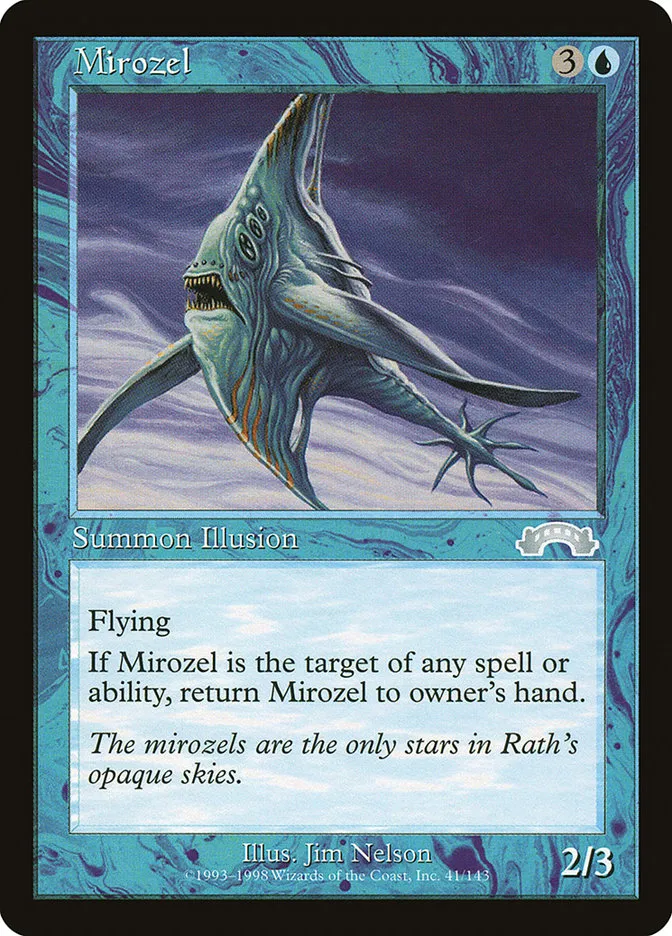 1998 Exodus Mirozel uncommon #41 uncommon card image