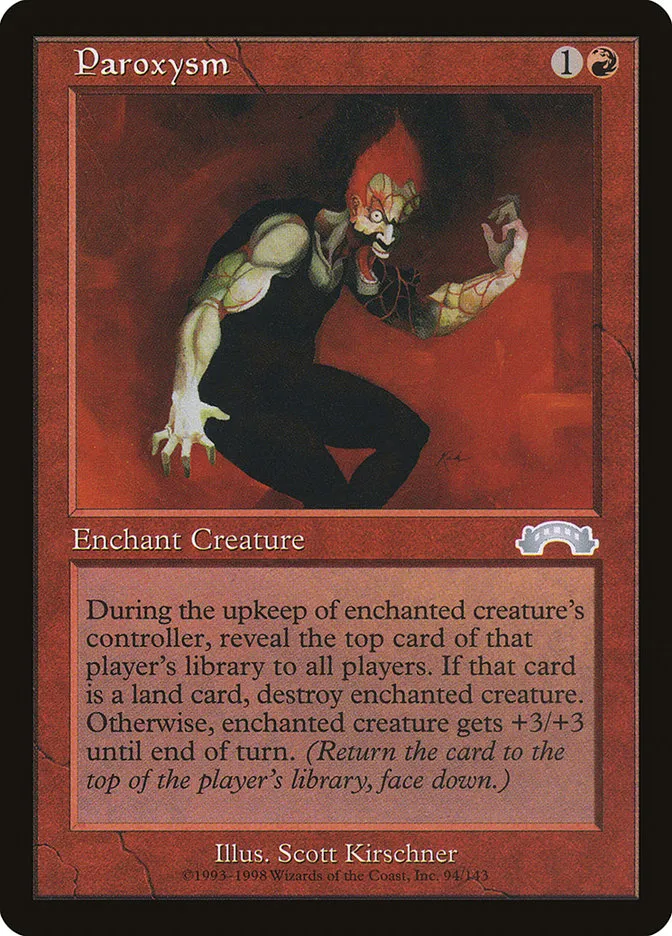 1998 Exodus Paroxysm uncommon #94 uncommon card image