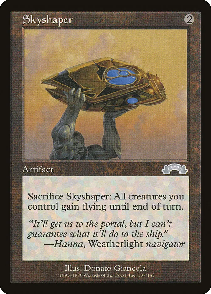 1998 Exodus Skyshaper uncommon #137 uncommon card image