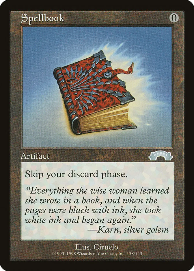 1998 Exodus Spellbook uncommon #138 uncommon card image