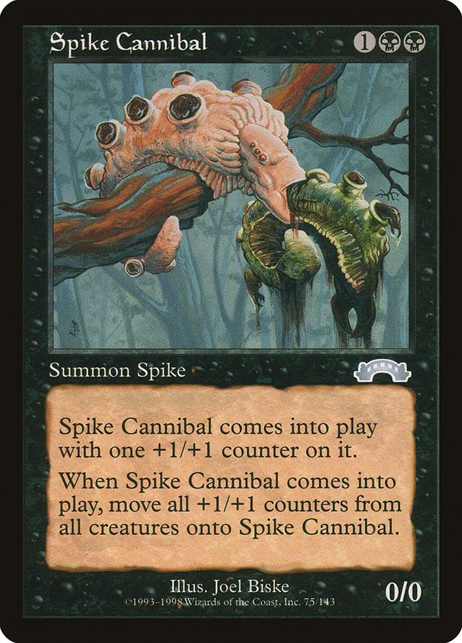 1998 Exodus Spike Cannibal uncommon #75 uncommon card image