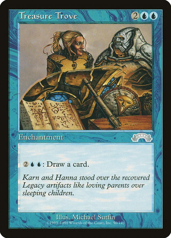 1998 Exodus Treasure Trove uncommon #50 uncommon card image