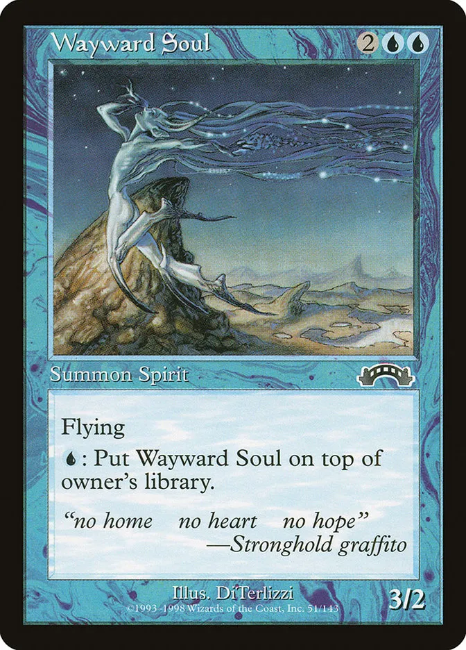 1998 Exodus Wayward Soul #51 common card image