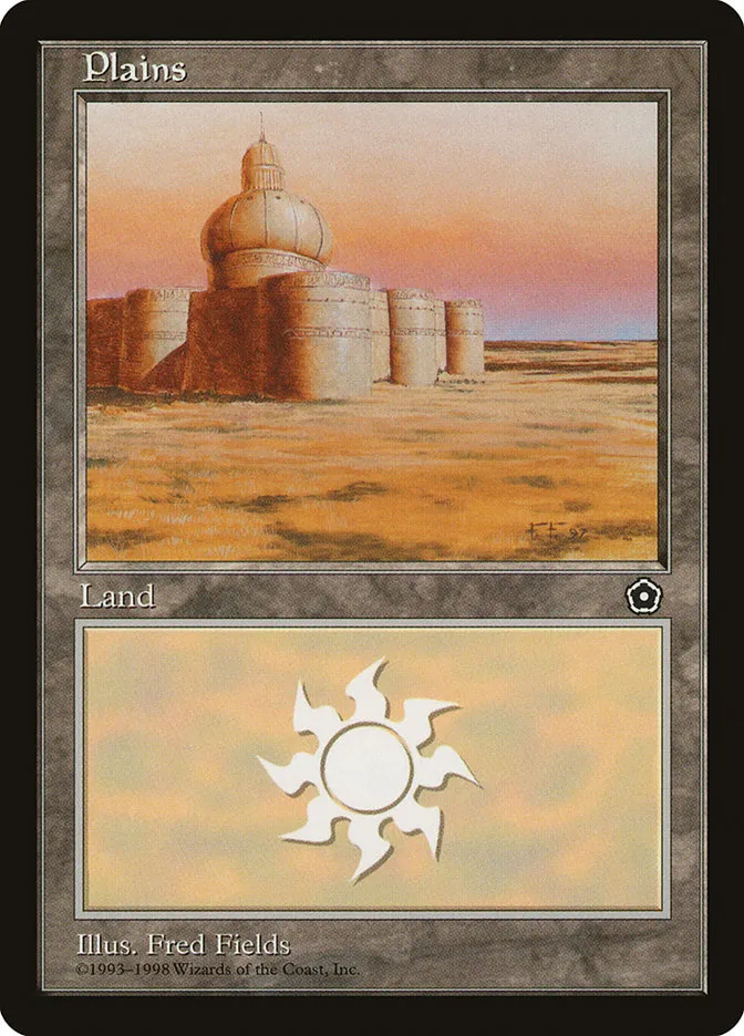 1998 Portal Second Age Plains common #152 common card image