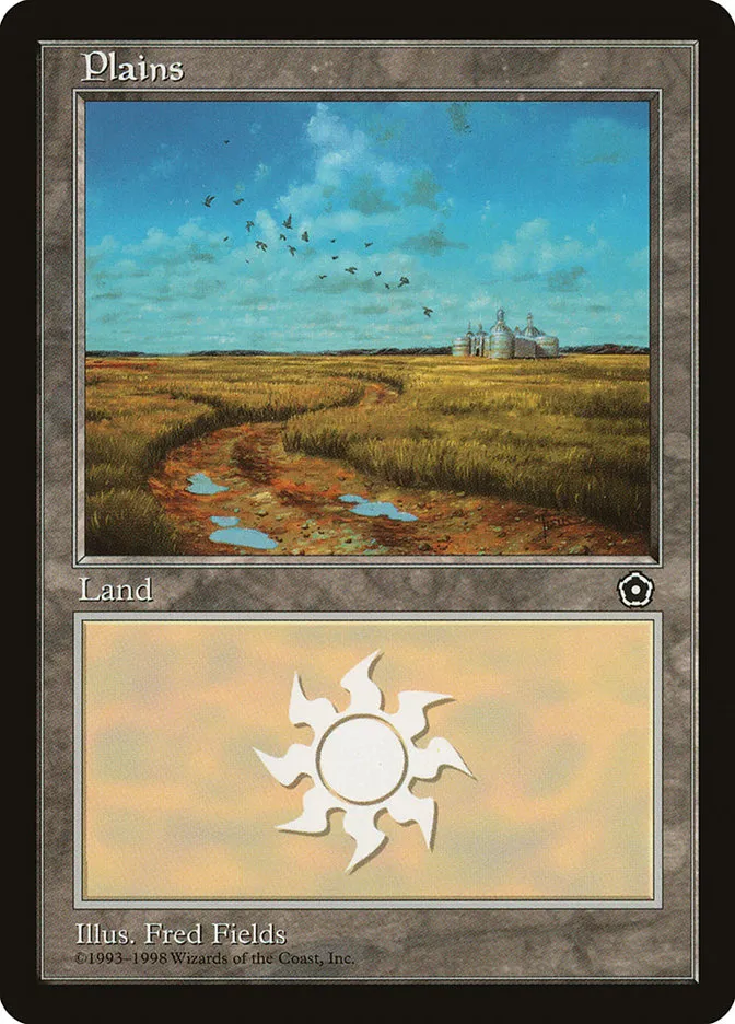 1998 Portal Second Age Plains common #153 common card image
