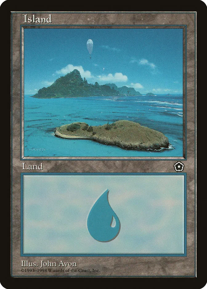 1998 Portal Second Age Island common #155 common card image