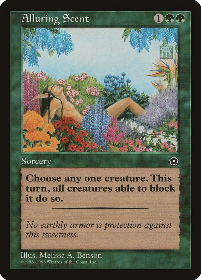 1998 Portal Second Age Alluring Scent rare #121 rare card image