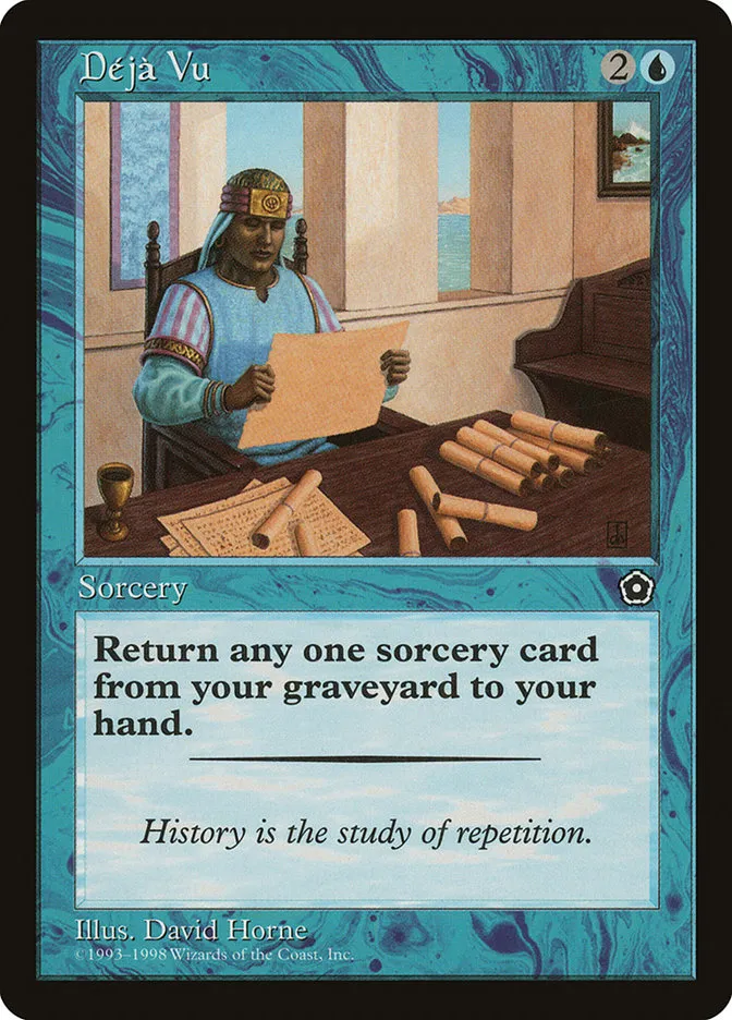 1998 Portal Second Age Déjà Vu common #36 common card image