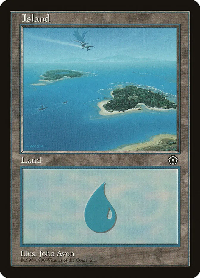 1998 Portal Second Age Island common #154 common card image