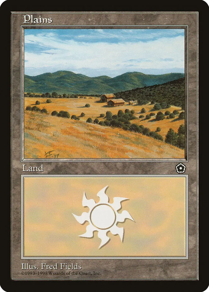 1998 Portal Second Age Plains common #151 common card image