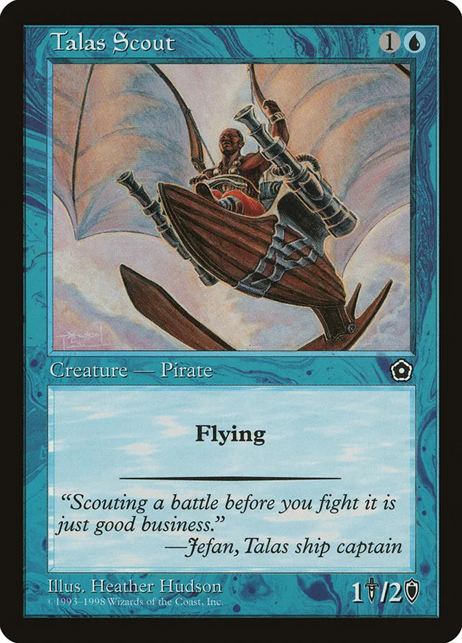 1998 Portal Second Age Talas Scout common #52 common card image