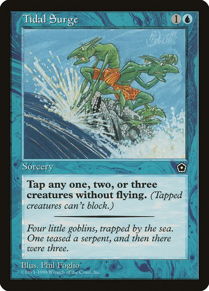 1998 Portal Second Age Tidal Surge #56 common card image