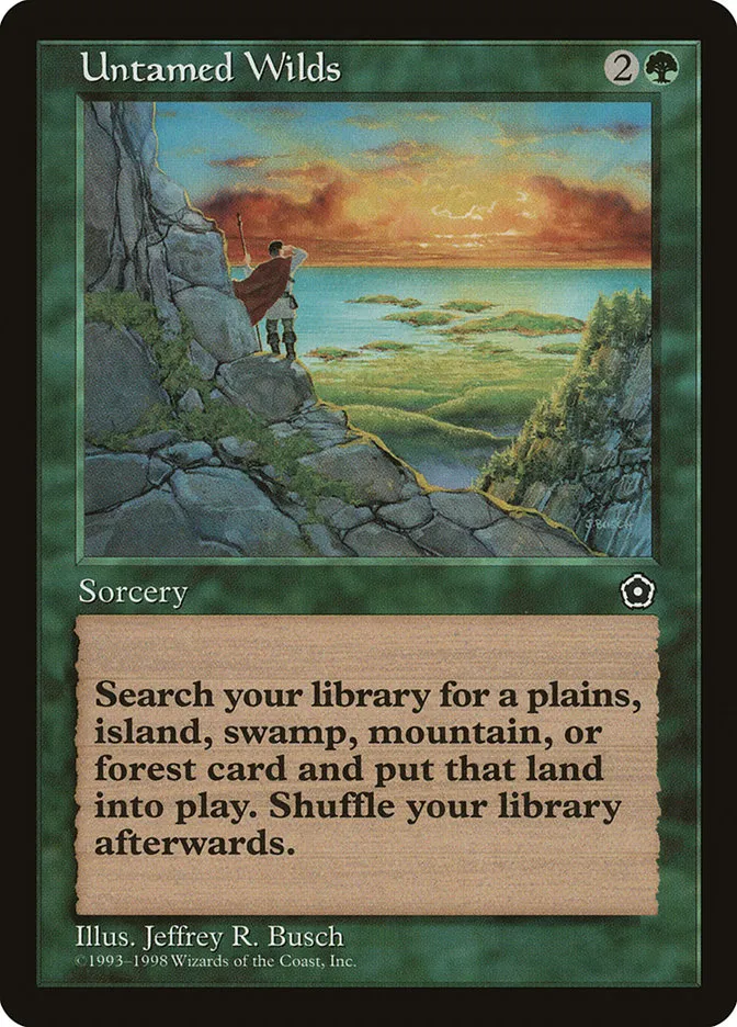 1998 Portal Second Age Untamed Wilds uncommon #149 uncommon card image