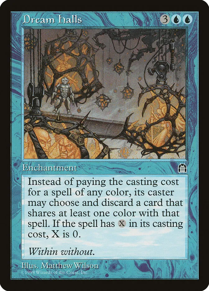 1998 Stronghold Dream Halls rare #28 rare card image