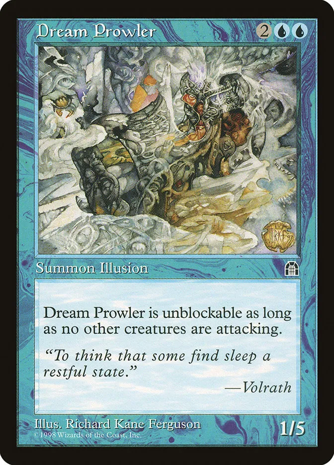 1998 Stronghold Dream Prowler common #29 common card image
