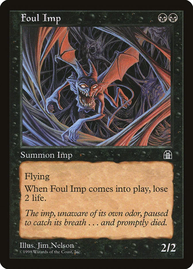 1998 Stronghold Foul Imp common #59 common card image