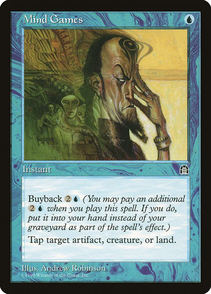 1998 Stronghold Mind Games common #38 common card image