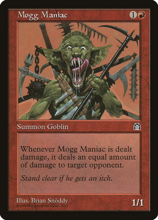 1998 Stronghold Mogg Maniac uncommon #94 uncommon card image