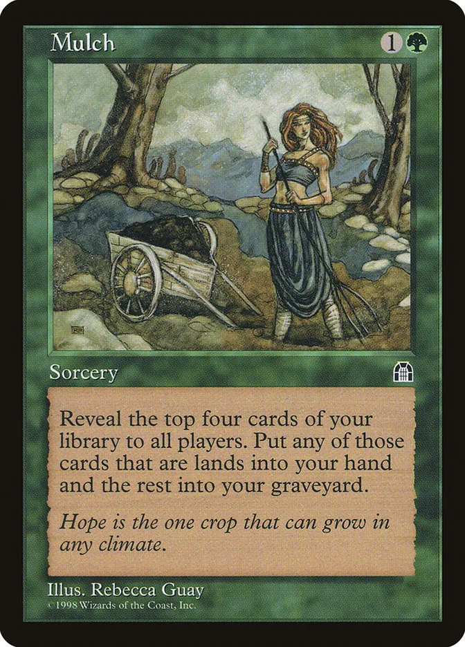 1998 Stronghold Mulch #110 common card image