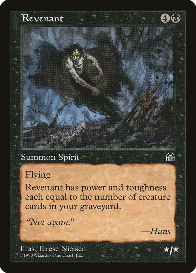1998 Stronghold Revenant rare #68 rare card image
