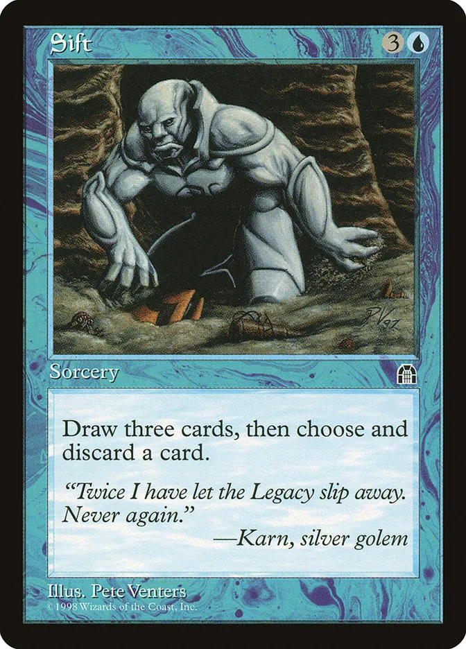 1998 Stronghold Sift common #42 common card image