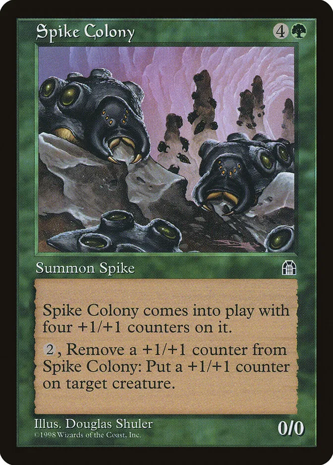 1998 Stronghold Spike Colony common #117 common card image