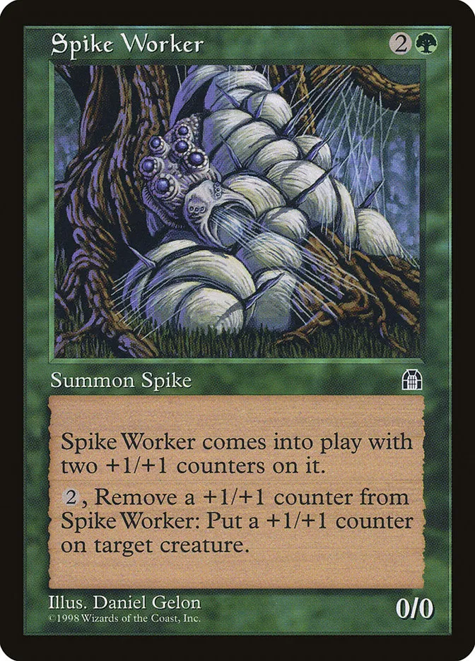 1998 Stronghold Spike Worker #120 common card image