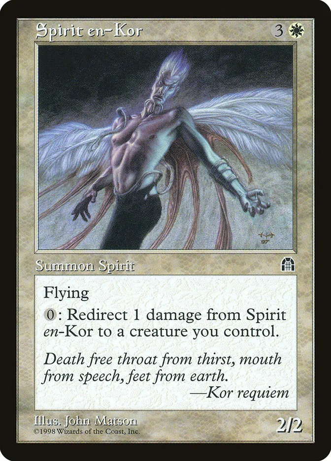 1998 Stronghold Spirit en-Kor common #19 common card image