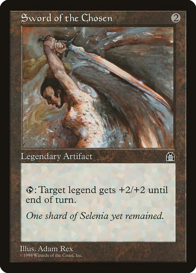 1998 Stronghold Sword of the Chosen #141 rare card image