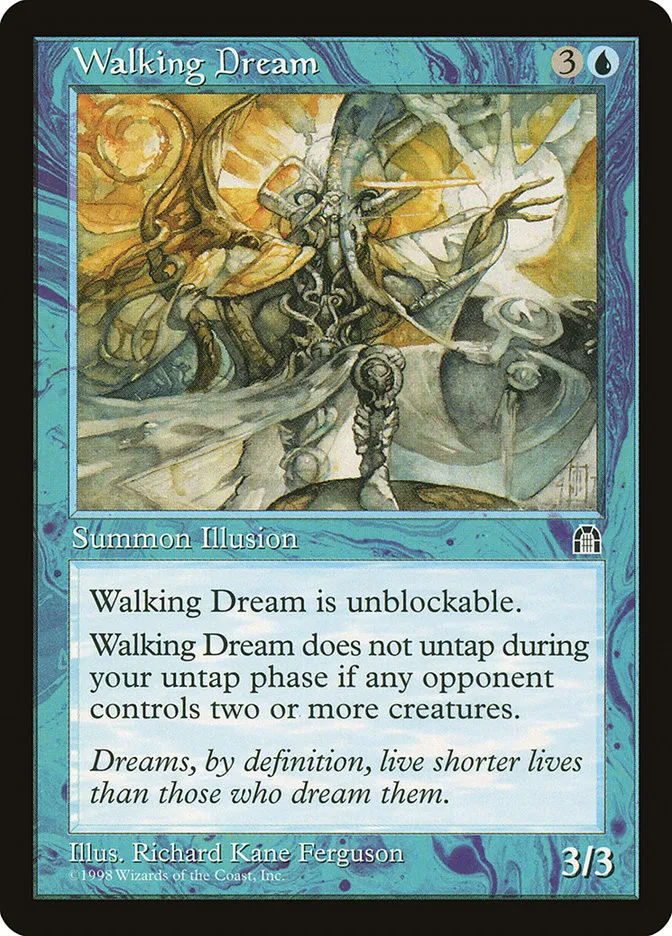 1998 Stronghold Walking Dream uncommon #49 uncommon card image