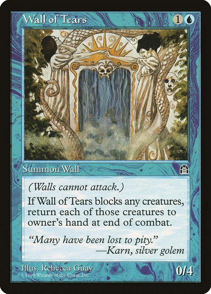 1998 Stronghold Wall of Tears uncommon #50 uncommon card image